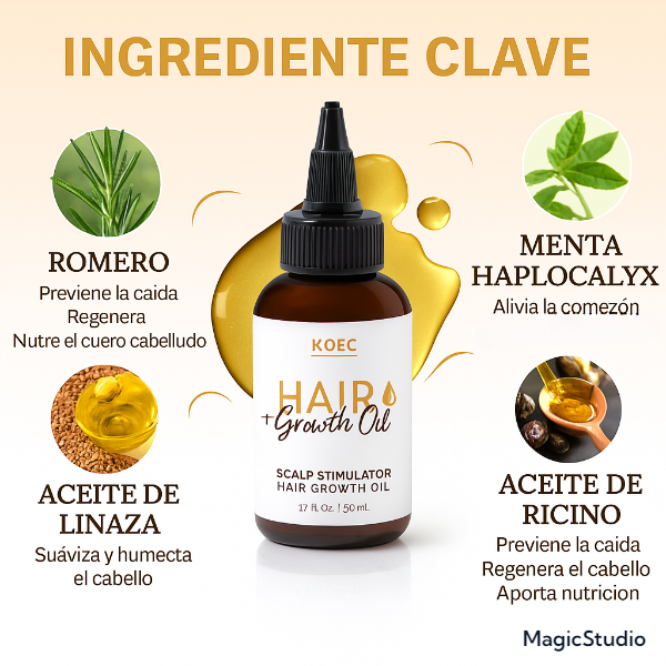 Aceite estimulador de pelo organico™